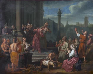 Paul und Varnava in Lystra